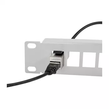 LOGILINK Keystone Coupler Cat.5e STP, 2xRJ45, metal, ekranowany