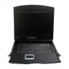 LOGILINK LC902GE KVM Console z 19-calowym ekranem LCD, VGA, niemiecki układ klawiatury