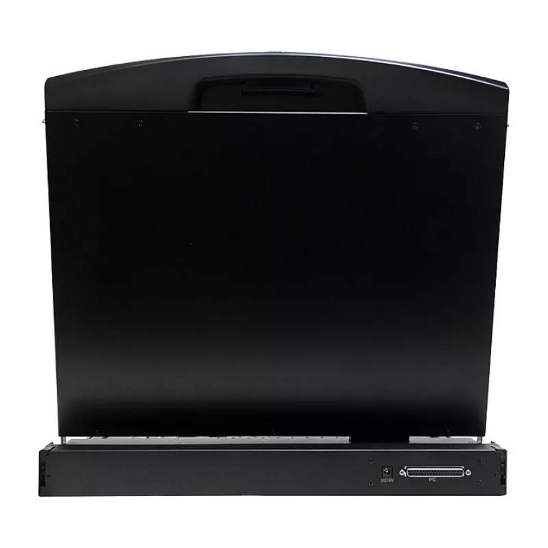 LOGILINK LC902GE KVM Console z 19-calowym ekranem LCD, VGA, niemiecki układ klawiatury