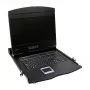 LOGILINK LC902GE KVM Console z 19-calowym ekranem LCD, VGA, niemiecki układ klawiatury