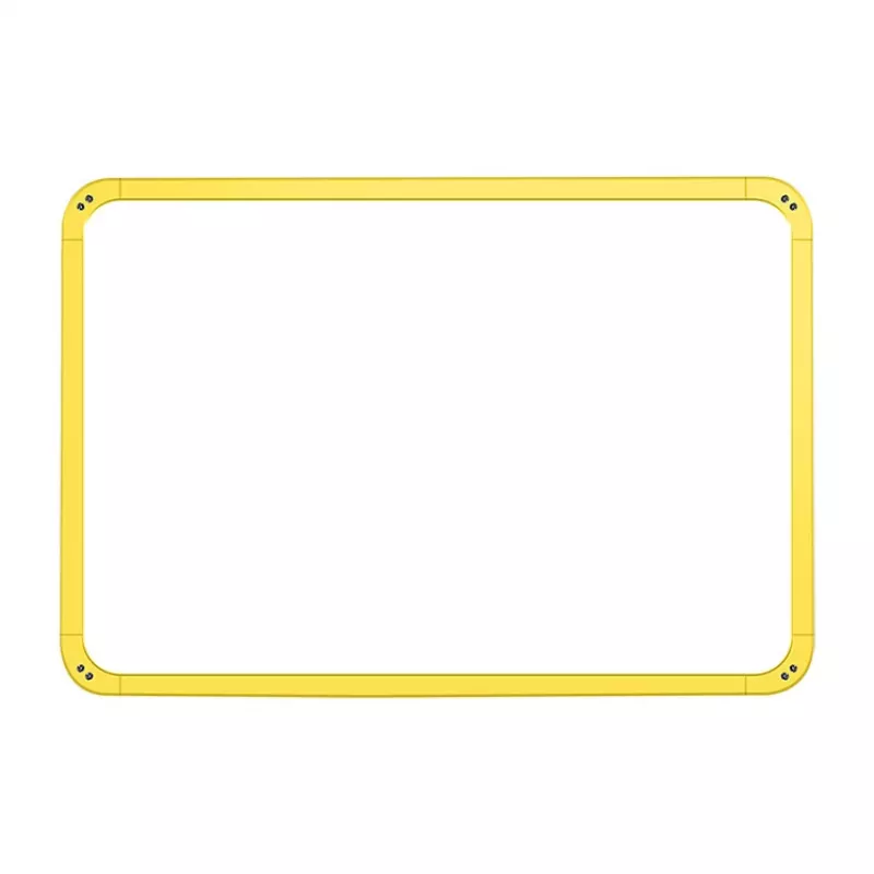 LogiLink LCD Writing Tablet 19 cm, Yellow – Reusable Multi-Colour Drawing Board with Erase & Lock