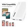 Logilink Mobile Power Bank, LiPo, 10000 mAh, USB-C in/out, Biały