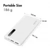 Logilink Mobile Power Bank, LiPo, 8000 mAh, biały
