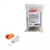 LogiLink Wtyk modułowy RJ45 Cat.6A STP Pass Through, 10 szt.