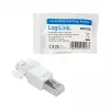 LogiLink Wtyk modułowy RJ45 Cat.6A, UTP, beznarzędziowy, biały