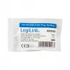 LogiLink Wtyk modułowy RJ45 Cat.6A, UTP, beznarzędziowy, biały