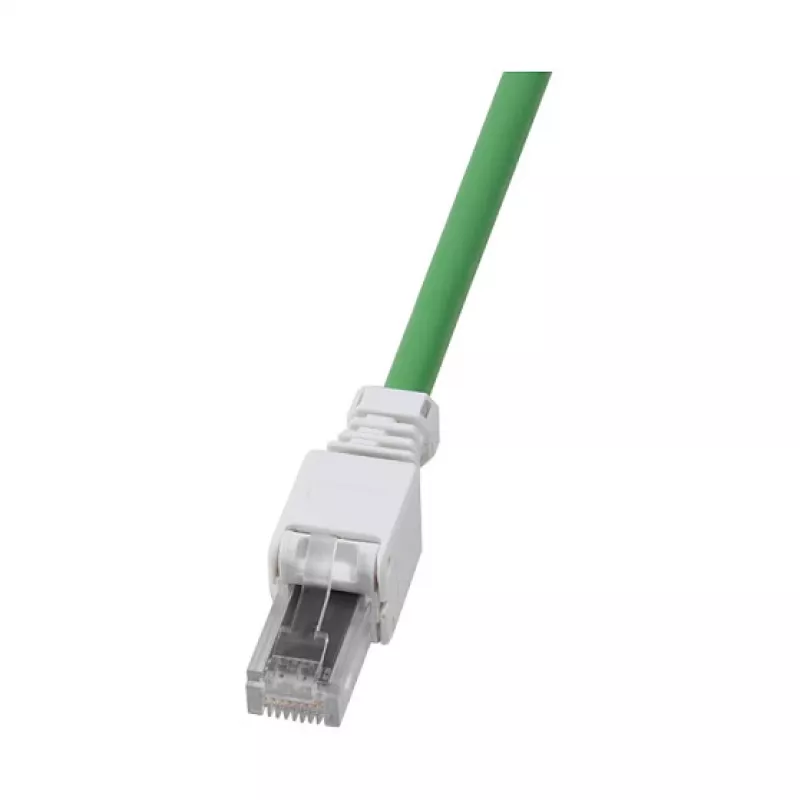 LogiLink Wtyk modułowy RJ45 Cat.6A, UTP, beznarzędziowy, biały