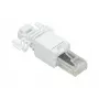 LogiLink Wtyk modułowy RJ45 Cat.6A, UTP, beznarzędziowy, biały