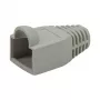 LogiLink Modularna osłona wtyku RJ45 6,5 mm szara, 50 szt.