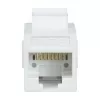 LogiLink NK4012W Cat.6 UTP Keystone Sprzęgacz, 2x RJ45, Biały