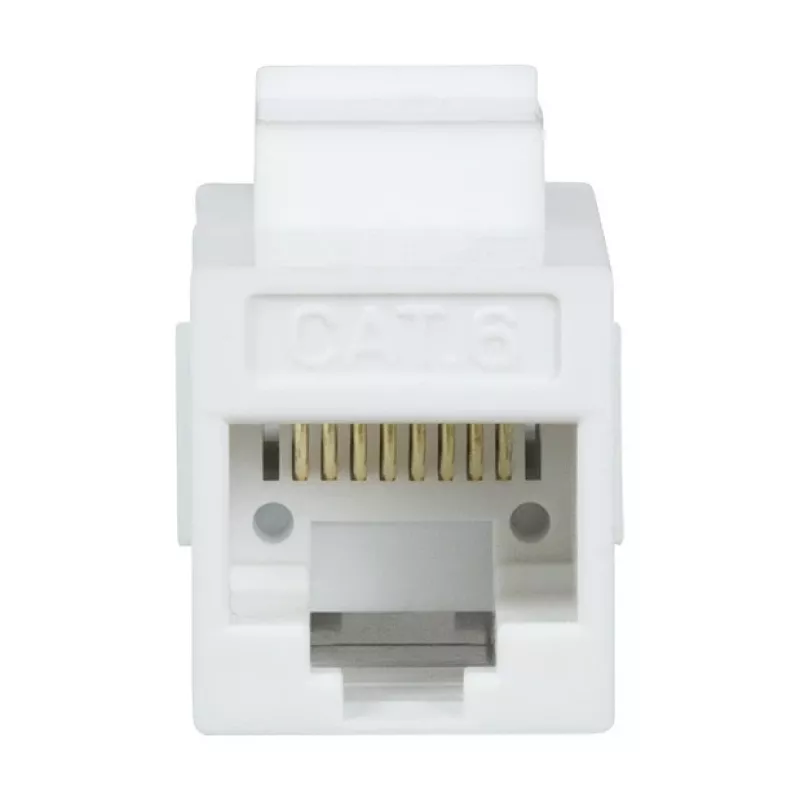 LogiLink NK4012W Cat.6 UTP Keystone Sprzęgacz, 2x RJ45, Biały