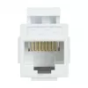 LogiLink NK4012W Cat.6 UTP Keystone Sprzęgacz, 2x RJ45, Biały