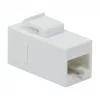 LogiLink NK4012W Cat.6 UTP Keystone Sprzęgacz, 2x RJ45, Biały