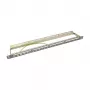 LogiLink NK4039 Keystone Patch Panel, 24 Porty, 0.5U, Ekranowany, Szary - Montaż do szafy 19 cali