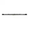 LogiLink NK4040 24-portowy ekranowany panel krosowy keystone, 0.5U, czarny