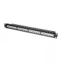LogiLink NK4045 Keystone Panel krosowy 1U 48 portów nieekranowany czarny