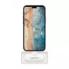 LogiLink PA0349W Powerbank mobilny, 5000 mAh, LiPo, wbudowana składana wtyczka USB-C i port USB-C, biały