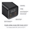 Logilink PA0350 Przenośna ładowarka 20 000 mAh, 65 W PD i QC 3.0, czarna
