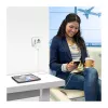 LOGILINK PA0357 Ładowarka podróżna USB-A/C, 70 W GaN, 4 porty, 2x USB-A (QC), 2x USB-C (PD), Slim, Biała