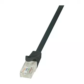 LOGILINK Kabel krosowy Cat.5e U/UTP 1.50m czarny