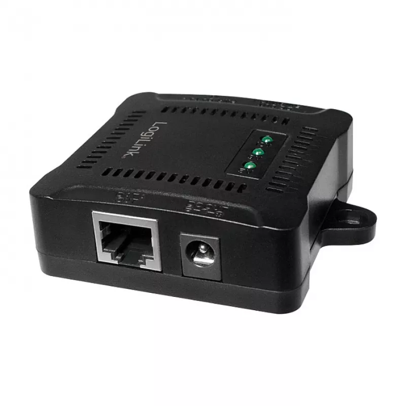 LogiLink POE005 Rozdzielacz PoE, 1-portowy Gigabit, maks. 24W, wyjście DC 5/9/12V