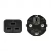 Logilink Power Cable, CEE 7/7 do IEC C19, czarny, 3 m