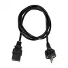 Logilink Power Cable, CEE 7/7 do IEC C19, czarny, 3 m