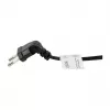 LogiLink Power Cable Europlug CEE 7/16 do IEC C7 0.75 m Czarny