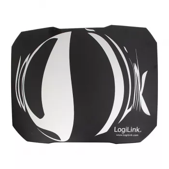 Podkładka pod mysz gamingowa LogiLink Q1 Mate XL – tkanina mikrofibra, antypoślizgowa podstawa gumowa, obszyte krawędzie, czarna mata na biurko