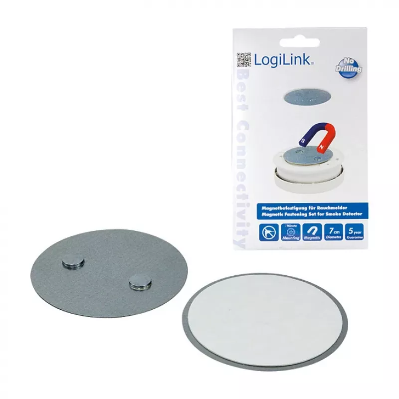 LogiLink SC0005 Magnetyczny zestaw montażowy do czujnika dymu