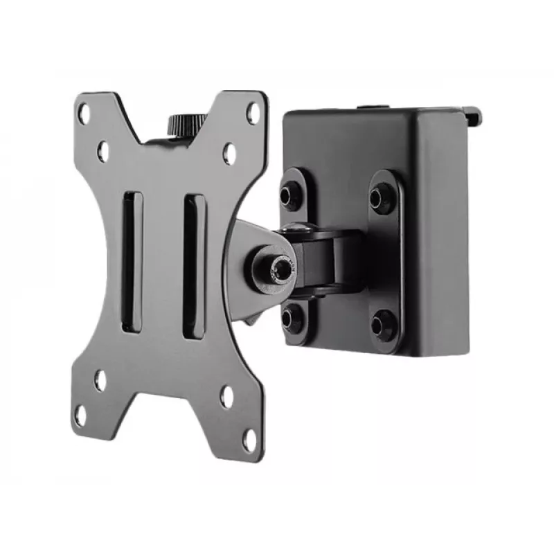 LOGILINK Uchwyt monitorowy Slatwall Pivot, 13-27 cali, VESA 75/100, 8 kg, czarny