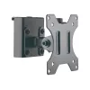 LOGILINK Uchwyt monitorowy Slatwall Pivot, 13-27 cali, VESA 75/100, 8 kg, czarny