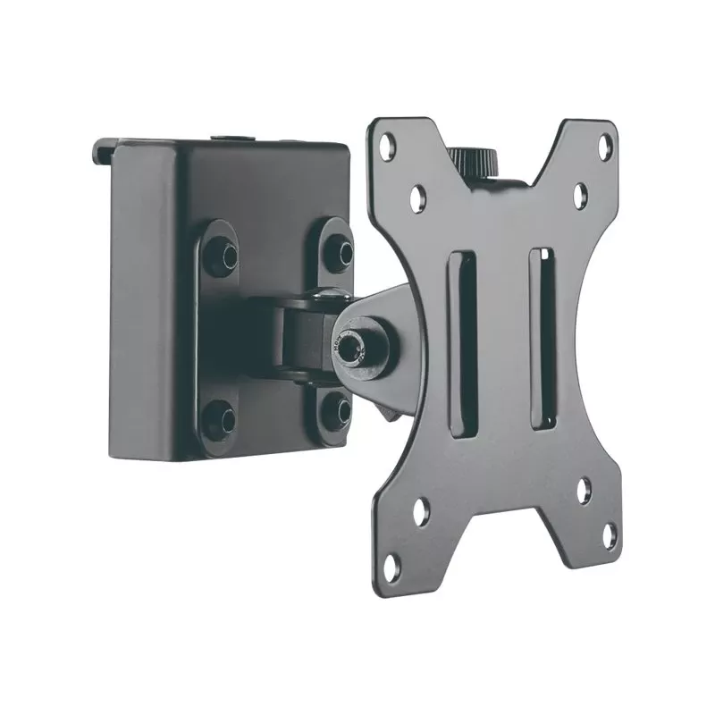 LOGILINK Uchwyt monitorowy Slatwall Pivot, 13-27 cali, VESA 75/100, 8 kg, czarny