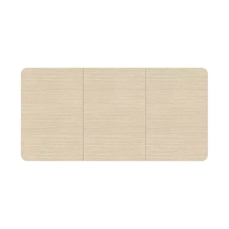 LogiLink Blat stołu, 3-częściowy z przegrodami, 1200x600mm, naturalne drewno