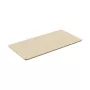 LogiLink Blat stołu, 3-częściowy z przegrodami, 1200x600mm, naturalne drewno