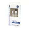 Logilink UA0199 Kabel Lightning, certyfikat MFi, USB-A do Lightning 8-pin, biały, 1 m (szybkie ładowanie i synchronizacja)