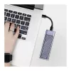 LogiLink UA0435 Obudowa na dysk SSD USB 3.2 Gen 2x2, M.2 NVMe/SATA, USB-C, 20 Gb/s, szara
