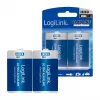 LogiLink Ultra Power bateria alkaliczna D LR20 blister 2 szt.