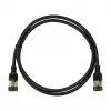 LogiLink Ultraflex SlimLine Cat6a S/FTP Kabel krosowy, 2m, czarny (CQ9053S)