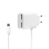 LogiLink Universal Wall USB Charger - Power Supply - 2.1 A - 2 Output Ports (USB)