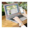 LogiLink USB 2.0 Kabel Type-C, A/M do C/M, 480 Mbps, 60W, Nylon, Żółty, 0,5 m