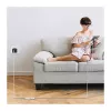 LOGILINK USB 2.0 Type-C Kabel przedłużający – USB-C męski na żeński, 480 Mbps, Power Delivery 100W, biały, 1m