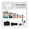 Logilink Ładowarka USB-A/C 65 W GaN, 1x USB-A (QC), 1x USB-C (PD), biała