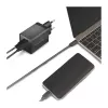 Logilink Zestaw ładowarek USB-A/C, 15 W, 1x USB-A, 1x USB-C, Czarny