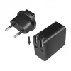 Logilink Ładowarka podróżna USB-A, 18 W, GaN, 1-portowa, 1x USB-A (QC), Czarna
