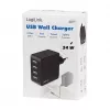 LogiLink Ładowarka ścienna USB-A, 24W, 4-portowa, 4x USB-A, czarna