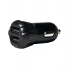 LogiLink Zestaw Ładowarka Samochodowa USB, 2-Portowa + Uchwyt