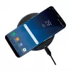 LogiLink Bezprzewodowa Szybka Ładowarka Stołowa 10 W Qi Pad Czarny