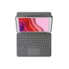 Logitech Combo Touch - Klawiatura i etui folio - z gładzikiem - Podświetlana - Apple Smart Connector - QWERTY - włoska - Grafit - do Apple iPad 10,2 cala (7. generacji, 8. generacji, 9. generacji)