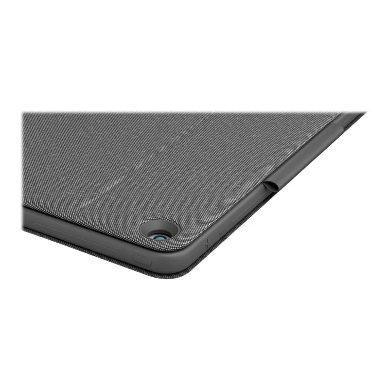 Logitech Combo Touch - Klawiatura i etui folio - z gładzikiem - Podświetlana - Apple Smart Connector - QWERTY - włoska - Grafit - do Apple iPad 10,2 cala (7. generacji, 8. generacji, 9. generacji)